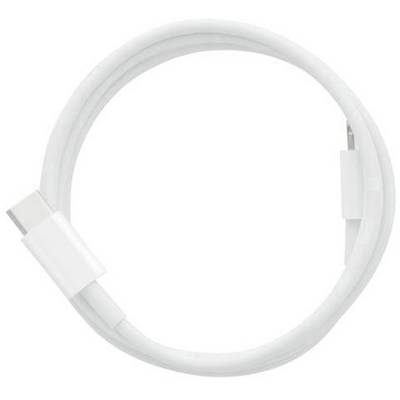 Apple USB cable Discounted (damaged/no packaging) USB 2.0 USB-C® plug, Apple Lightning plug 1.00 m White MQGJ2ZM/A (B)-1