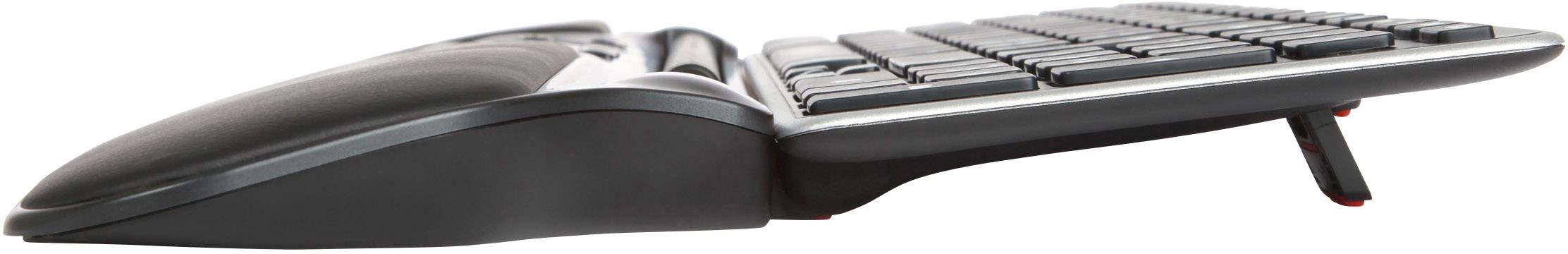 Contour Design RollerMouse Free 3 Mouse Radio Optical Black 9 Buttons 2800 dpi Ergonomic, Big buttons, Built-in scroll w-4