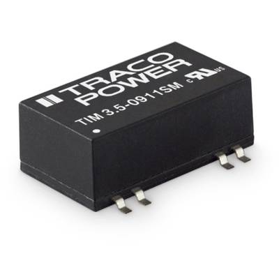   TracoPower  TIM 3.5-0911SM  DC/DC converter (SMD)      700 mA  3.5 W  No. of outputs: 1 x  Content 1 pc(s)