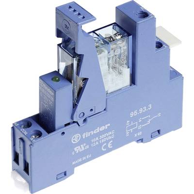 Finder 49.31.9.024.0050 Relay component Nominal voltage: 24 V DC 1 change-over 1 pc(s)