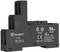 A black electric relay socket (Model 95.03.0) by Finder, suitable for 10A 250V, manufactured in the EU.