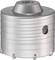 Bi-metal hole saw with a cylindrical shape and multiple cutting teeth along the lower edge, suitable for precision drilling in metal.