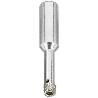 Metal drill with diamond-coated head; suitable for precise drilling in hard materials.