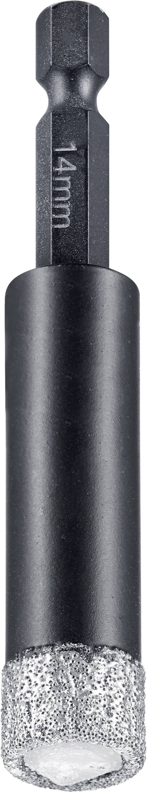 kwb HM Fliesenbohrer 6-Kant 14 mm 500314 Tile drill bit 1/4 (6.3 mm), Hex shank 1 pc(s)
