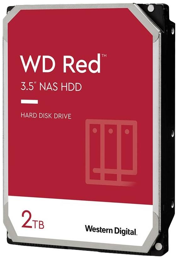 Tøm skraldespanden Hotel Tredje Western Digital WD Red™ 2 TB 3.5" (8.9 cm) internal HDD SATA 6 Gbps  WD20EFAX Bulk | Conrad.com