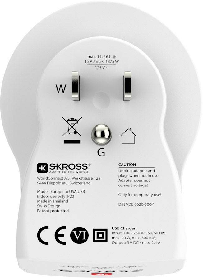 Skross 1500281 Travel adapter neu-3