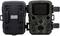 Wildlife camera with open casing shows buttons and screen. Ideal for animal observation or security monitoring.