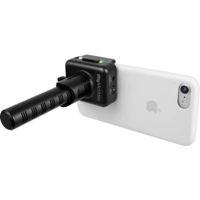 Image of IK Multimedia iRig Mic Video Clip Camera microphone Transfer type (details):Corded incl. clip, incl. cable