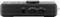 Black audio interface with controls and connections, including 'Loopback' and 'Mono'.