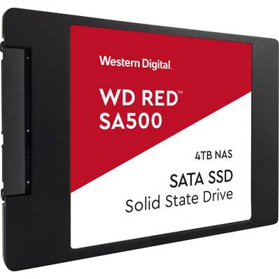 Western Digital WD Red™ SA500 4 TB 2.5" (6.35 cm) internal SSD SATA 6 Gbps  WDS400T1R0A