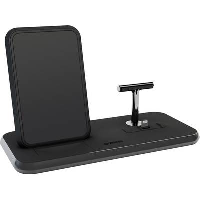 ZENS Wireless charger 2000 mA Aluminium Series Stand Wireless Charger + Dock ZEDC06B  Outputs Inductive charging standar