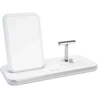 ZENS Wireless charger 2000 mA Aluminium Series Stand Wireless Charger + Dock ZEDC06W  Outputs Inductive charging standar