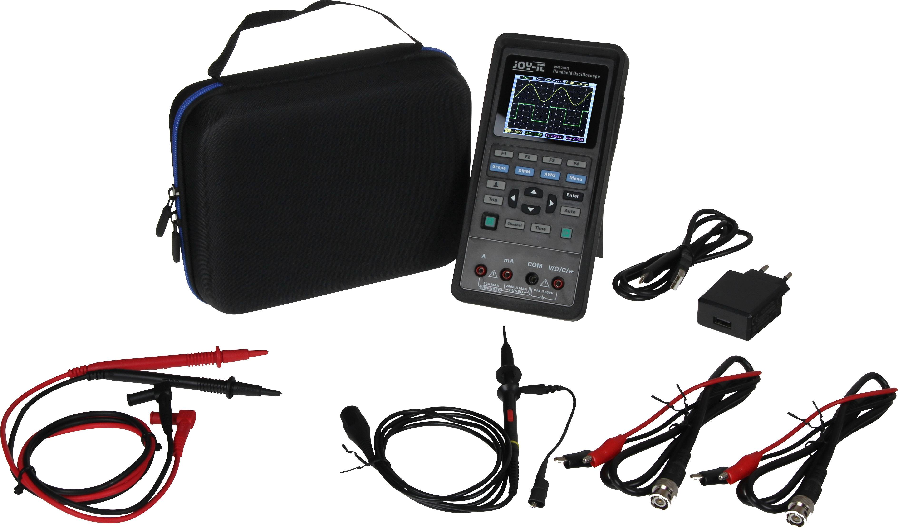 Joyit DMSO2D72 Oscilloscope, Multimeter, Signal generator 1 Hz 70