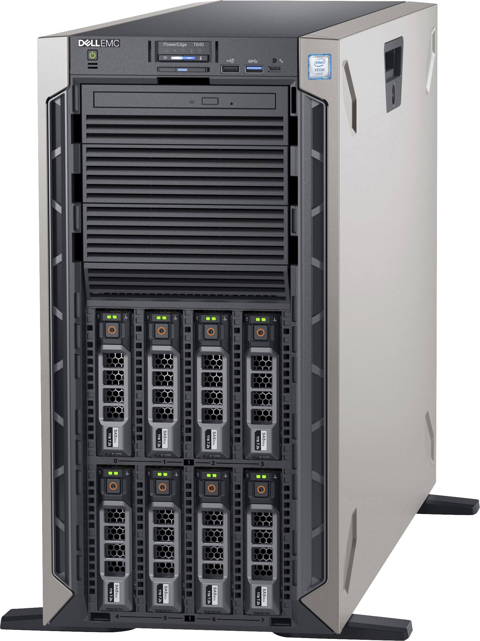 Dell Emc Poweredge T640 Server Intel® Xeon Bronze 3106 16 Gb 240 Gb Ssd