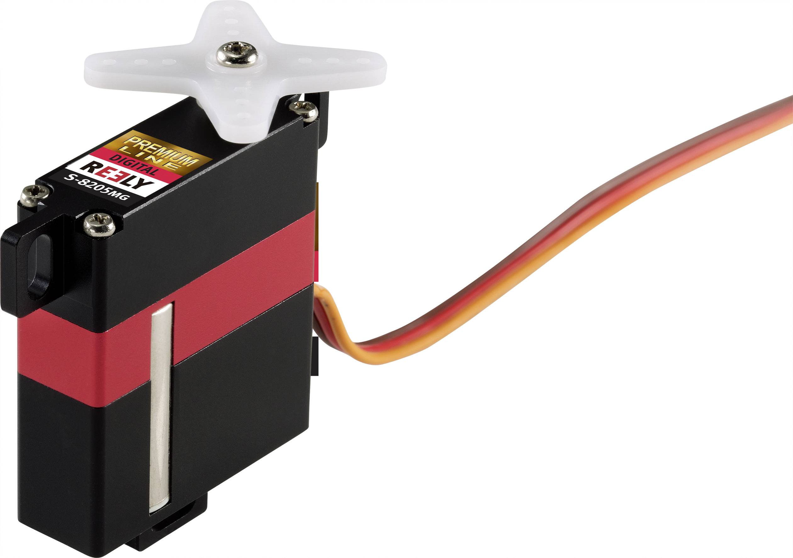 Image of Reely Midi servo S-8205MG Digital servo Connector system: JR