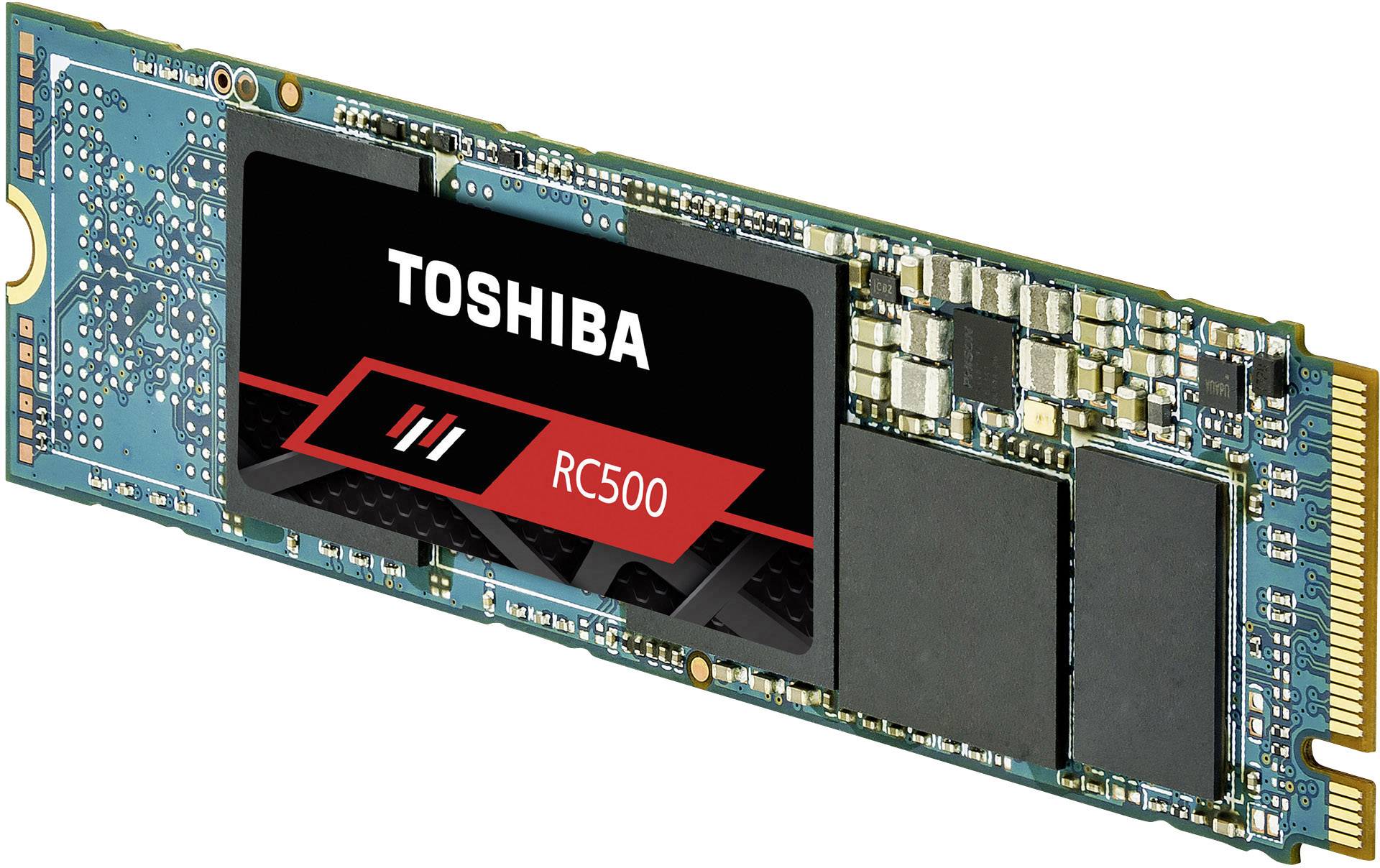Toshiba RC500 500 GB NVMe/PCIe M.2 internal SSD M.2 NVMe PCIe 3.1 x4 Retail RC500-M22280-500G