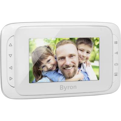   Byron      Door intercom accessories  Wireless, Digital, Radio  Indoor video panel, Additional monitor    White