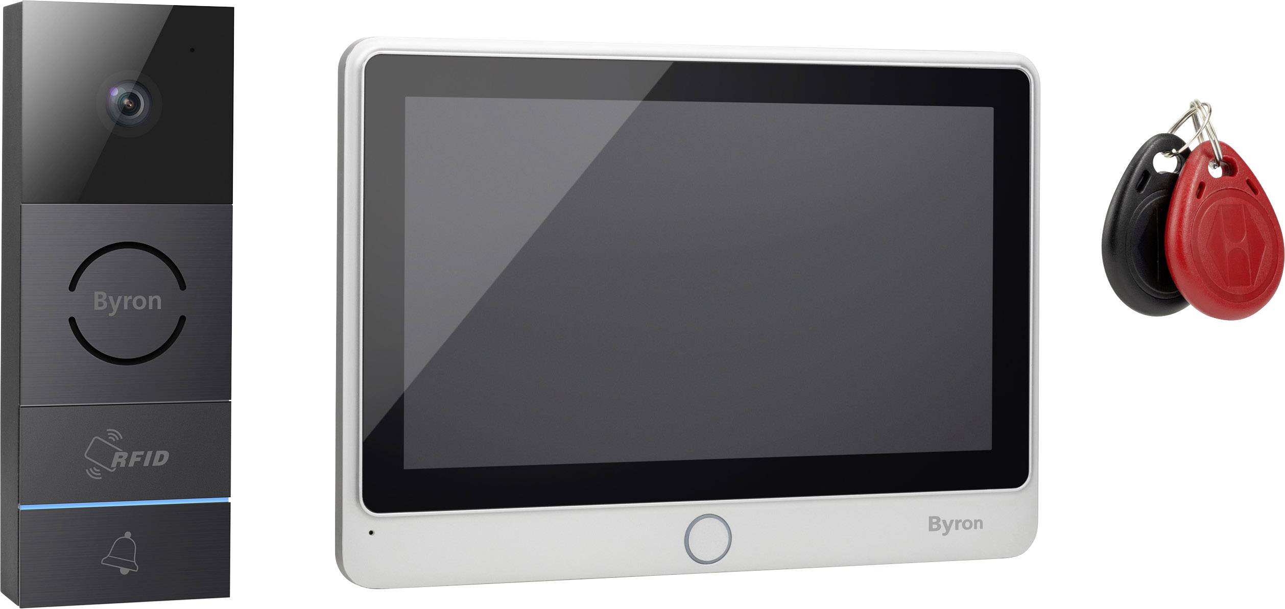 Byron Video door intercom Corded, Two-wire-1