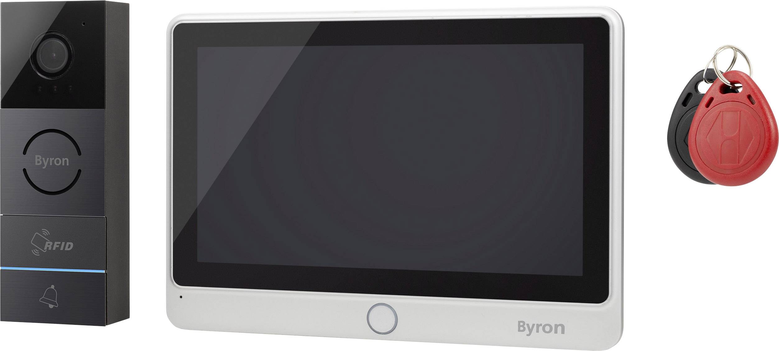 Byron Video door intercom Corded, Two-wire-3
