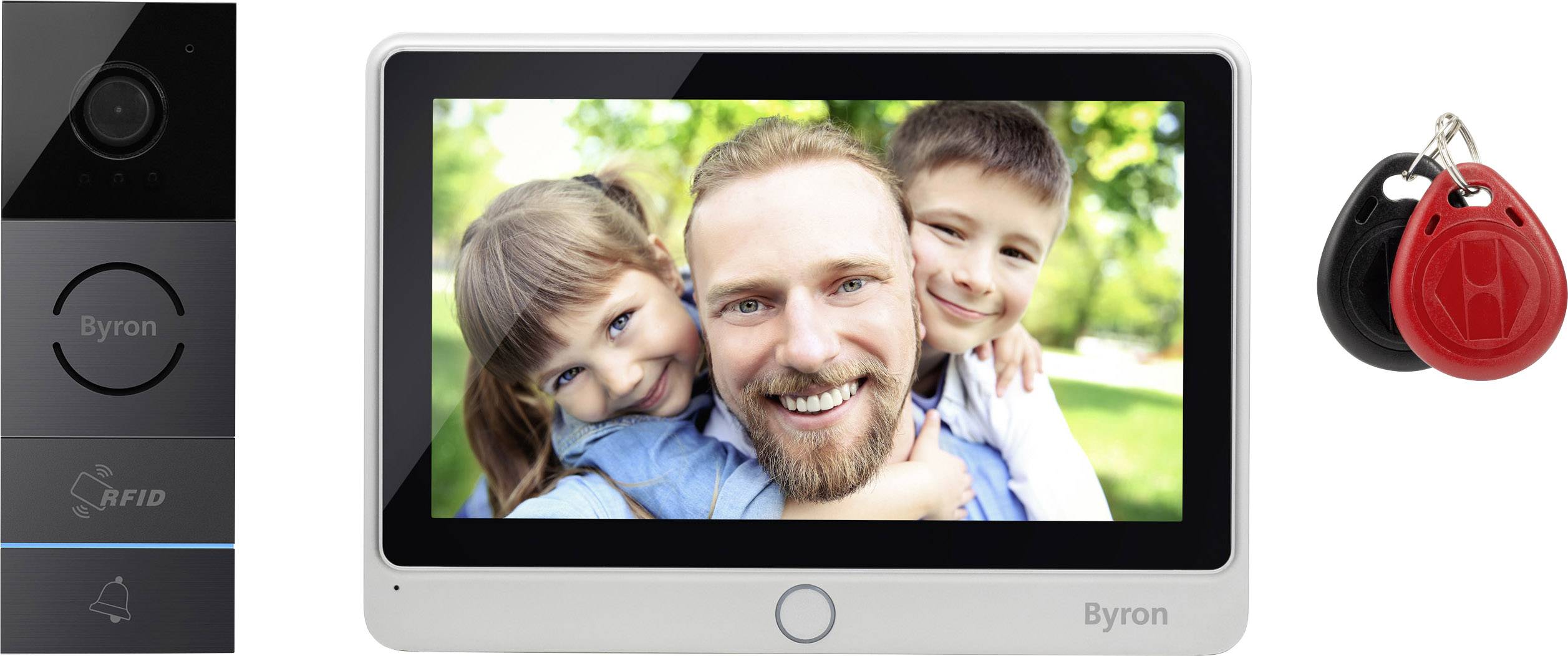 Byron Video door intercom Corded, Two-wire-6