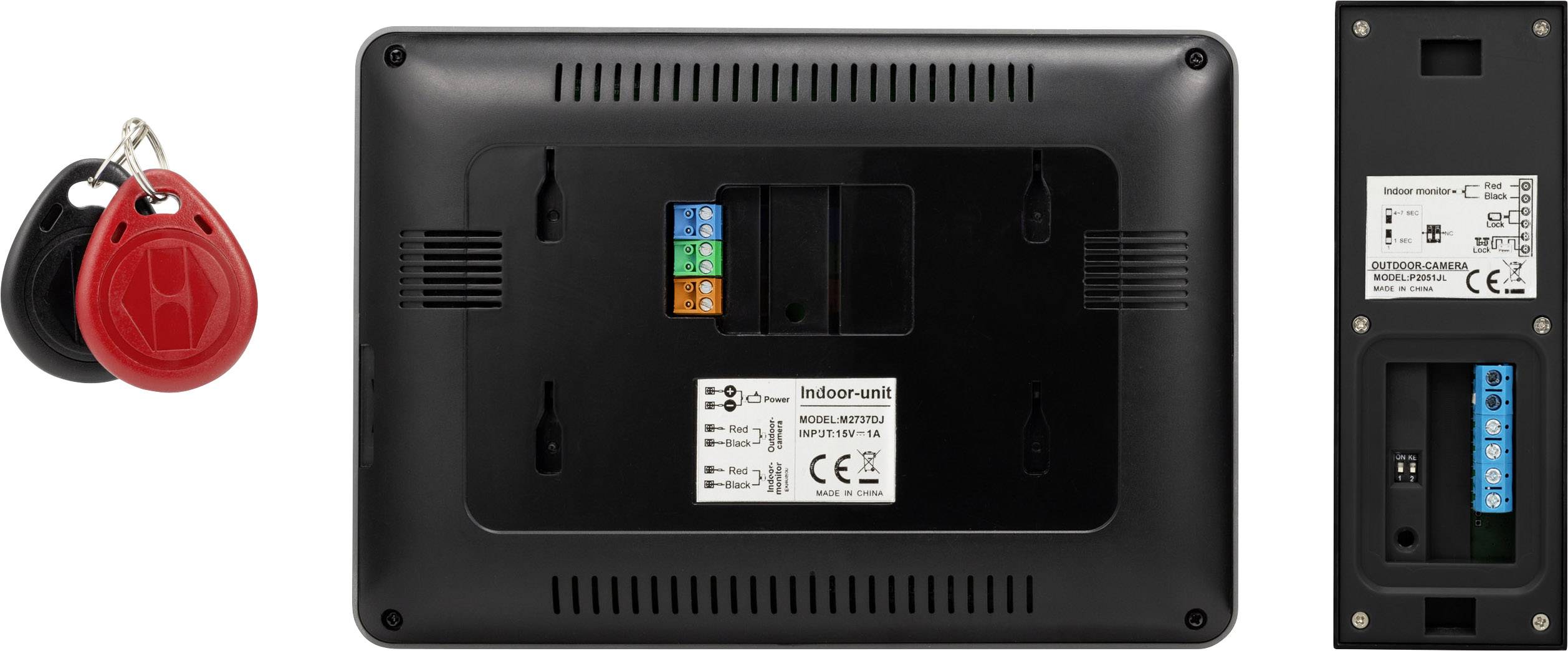 Byron Video door intercom Corded, Two-wire-8