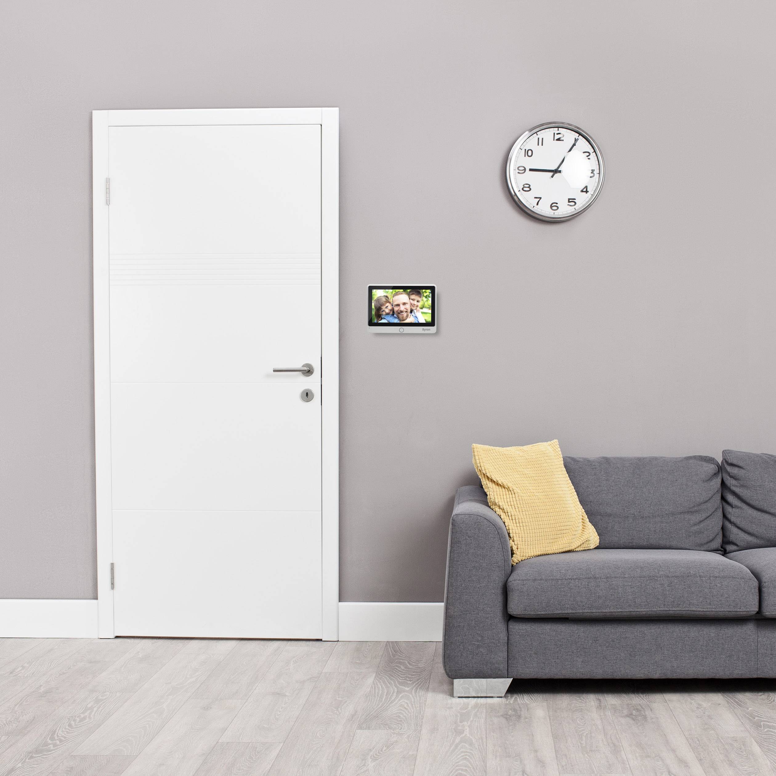 Byron Video door intercom Corded, Two-wire-10