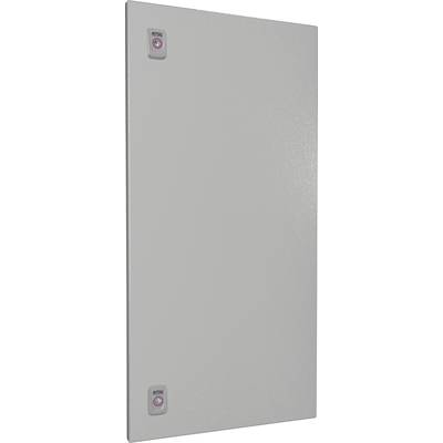 Grey sound-absorbing panel with two pink fixing points at the upper corners.