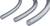 Three transparent tubes lying side by side demonstrate flexibility and material strength.