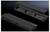 Cable management system in black with a removable lid, providing support and organisation for cables in a server rack.