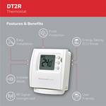Honeywell Home DT2R Dig. Radio room thermostat