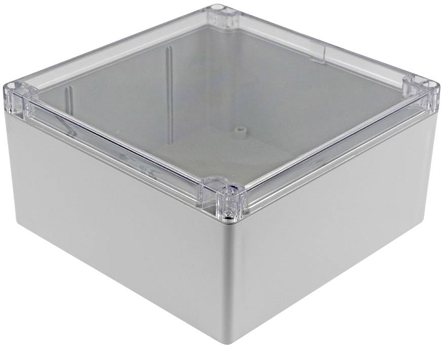 Hammond Electronics 1554 PC CL 1554WA2GYCL Universal enclosure Polycarbonate (PC) Grey 1 pc(s)