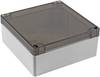 Hammond Electronics 1554 PC SL 1554Q2GYSL Universal enclosure Polycarbonate (PC) Grey 1 pc(s)