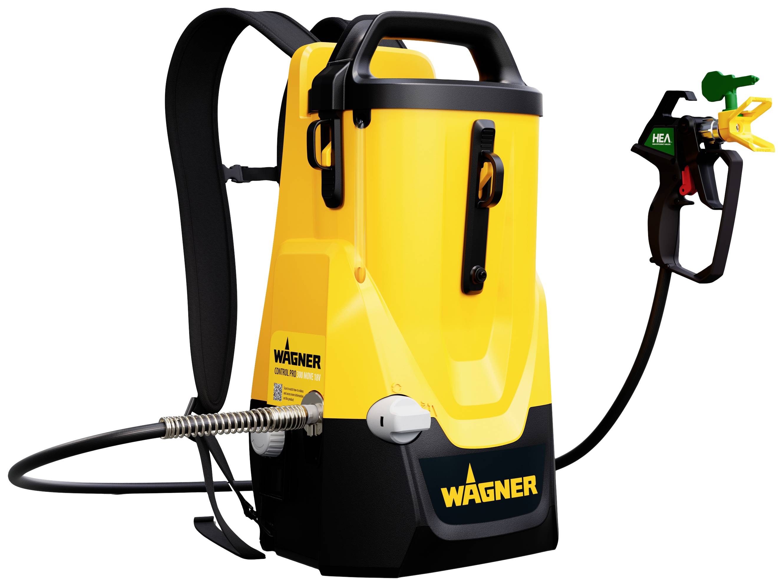 Wagner Control Pro 300 Move 18 V Paint spray system 18 V Max. feed rate 0.9 l/min