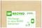 Battery pack with the inscription 'GP ReCyko 2100 mAh, NiMH, AA x 8, Recharge to save 8000 batteries'. Contains rechargeable AA batteries.