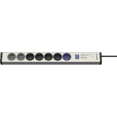 Image of Ehmann 0615x00078001 Smart power strips (Master-Slave strips) Aluminium (anodised), Black PG connector 1 pc(s)