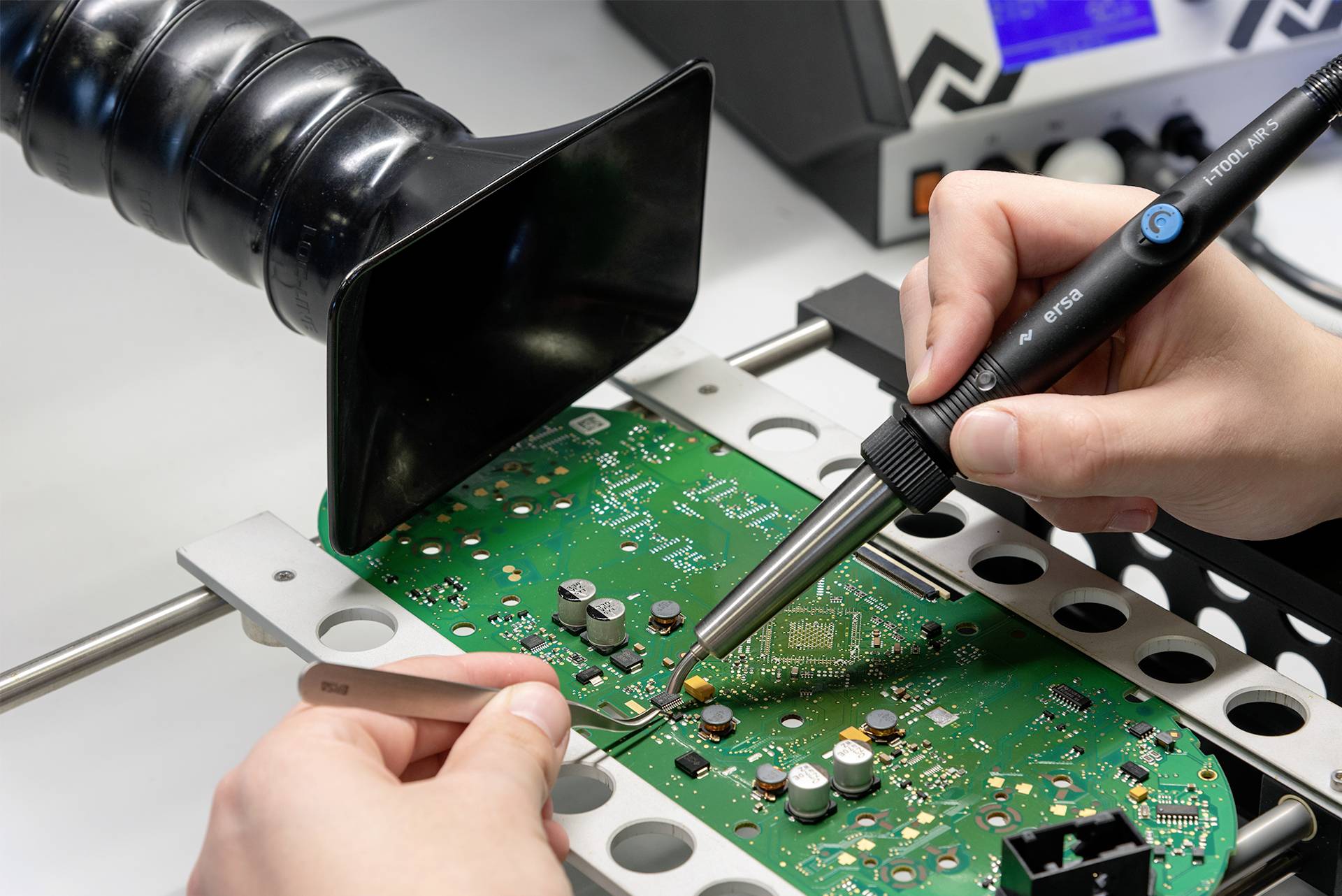 Ersa i-CON VARIO 2 + i-TOOL AIR S + CHIP TOOL VARIO Soldering station Digital 200 W +50 - +550 °C-1