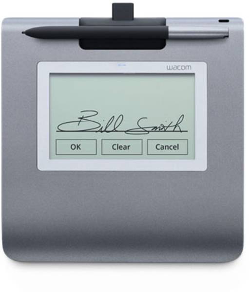 Signature Set STU430 & sign pro PDF USB Pen holder, signature pad Grey
