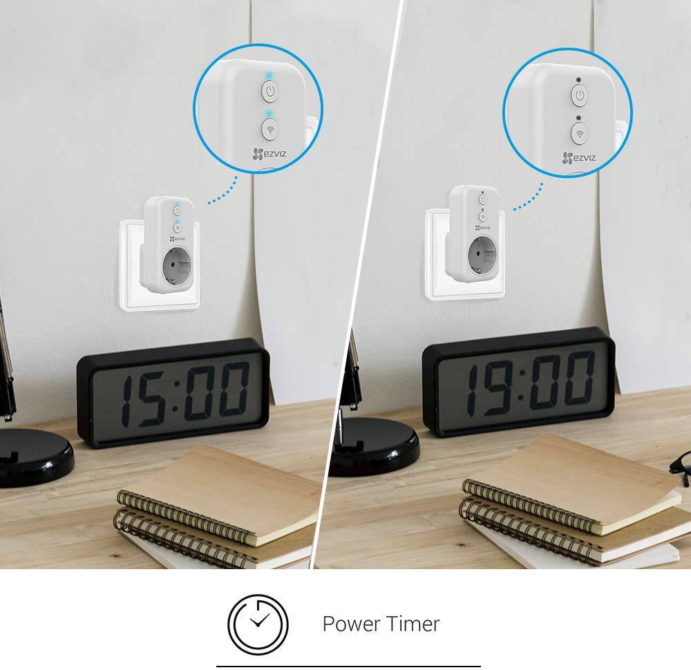 ezviz T31 Basic (White) 304800215 Wi-Fi Socket Indoors 3840 W-1