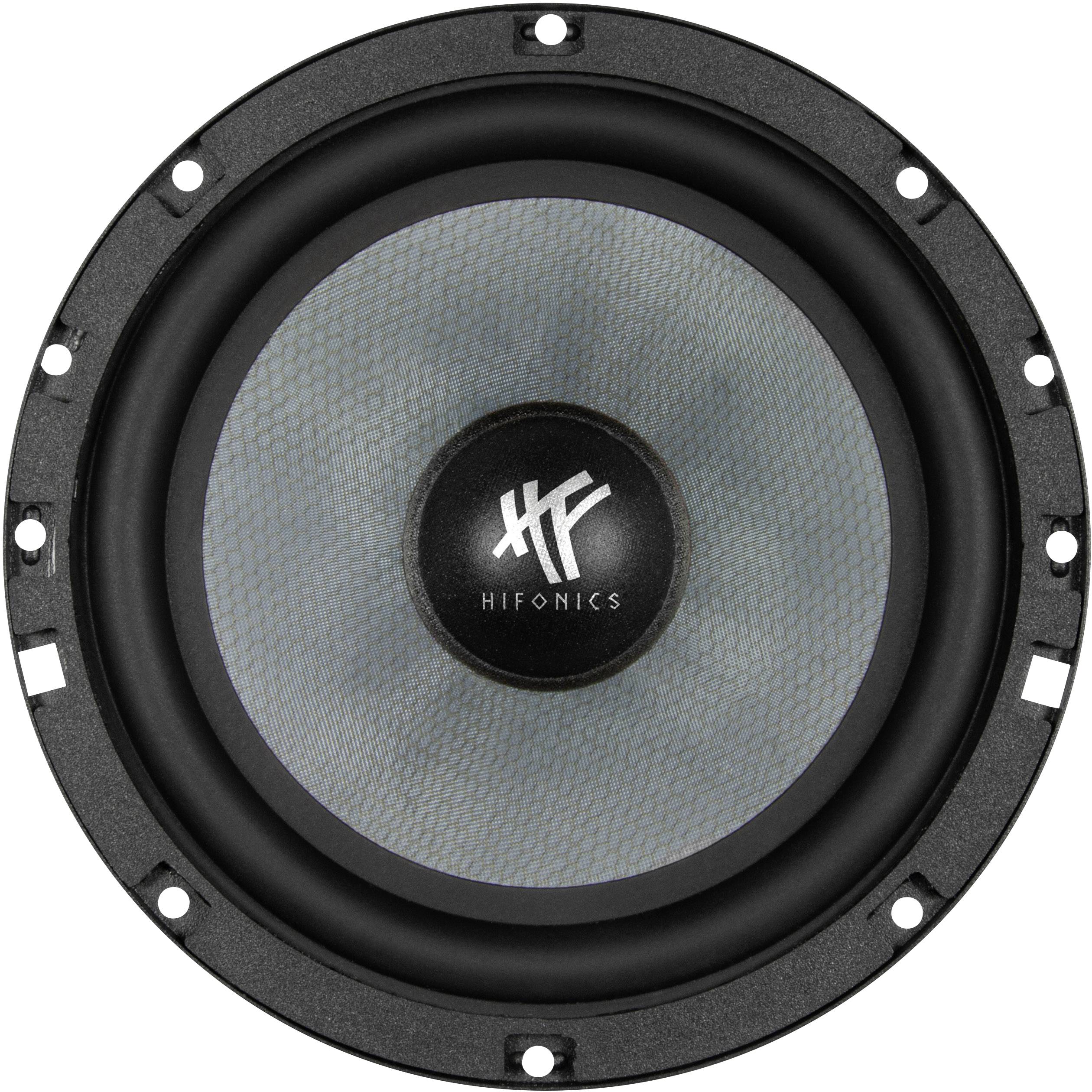 Hifonics ZSW6 2 way coaxial flush mount speaker kit 200 W Content 1