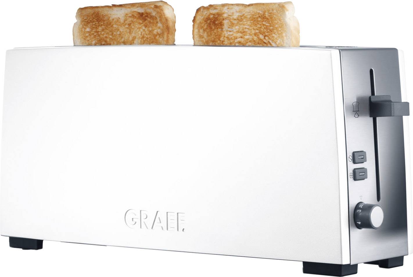 Image of Graef TO 91 Long slot toaster White