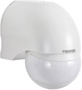 Wallair 1SPSP010 Structure, Surface-mount Motion detector 180 ° Relay  White IP44