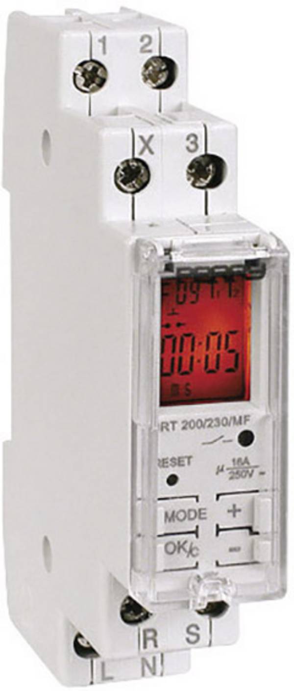 Wallair Zeitschaltuhr Digital TDR digital 230 V, 110 V, 48 V, 24 V, 12 V
