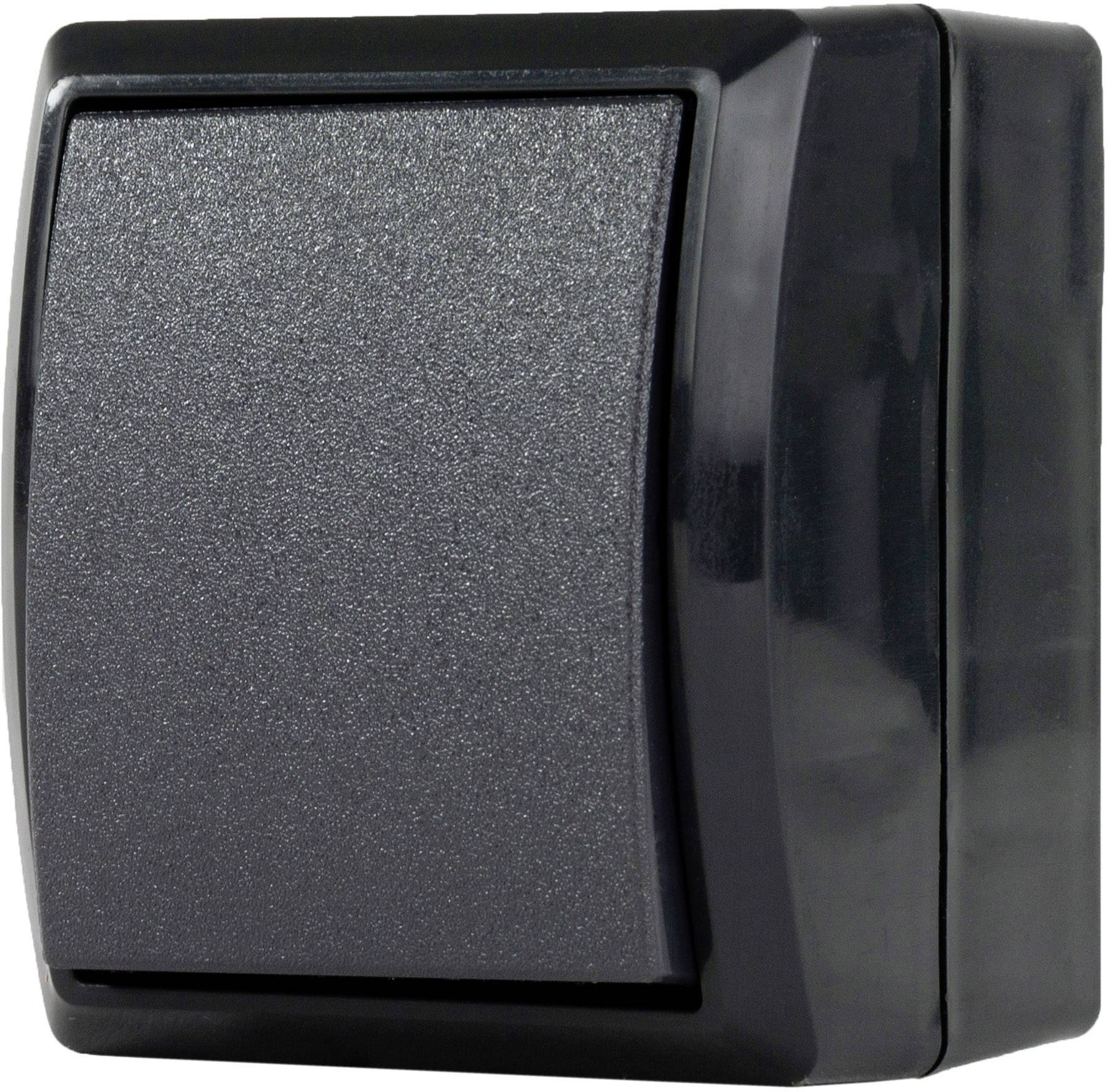 Image of REV 0007301900 Surface-mount switch IP44 Anthracite