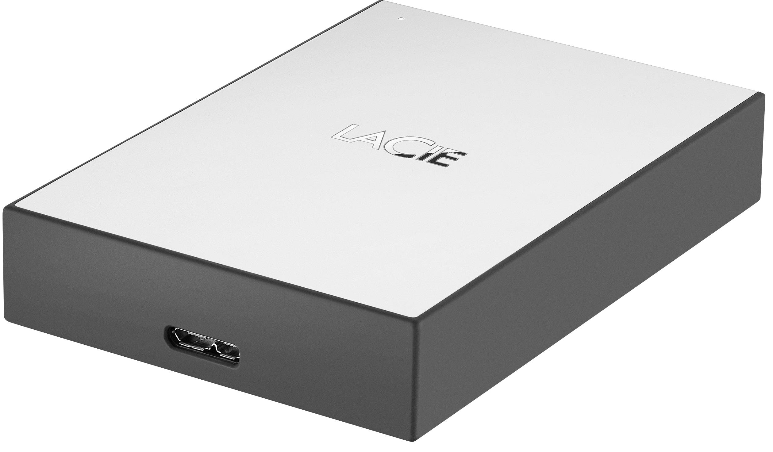 LaCie 4 TB 2.5 external hard drive USB 3.0 Silver STHY4000800