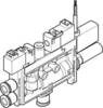 FESTO Vacuum nozzle OVEL-10-H-15-PQ-VQ6-UA-C-A-V1PNLK-H3 8049054 26.4 V DC Hose connector (outside Ø: 6 mm), Muffler Nominal width (details) 0.95 mm Enclosure material PA Sealant NBR