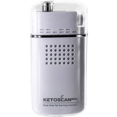 Entry of a white, portable device for monitoring fat burning, labelled 'KETOSCAN MINI'.