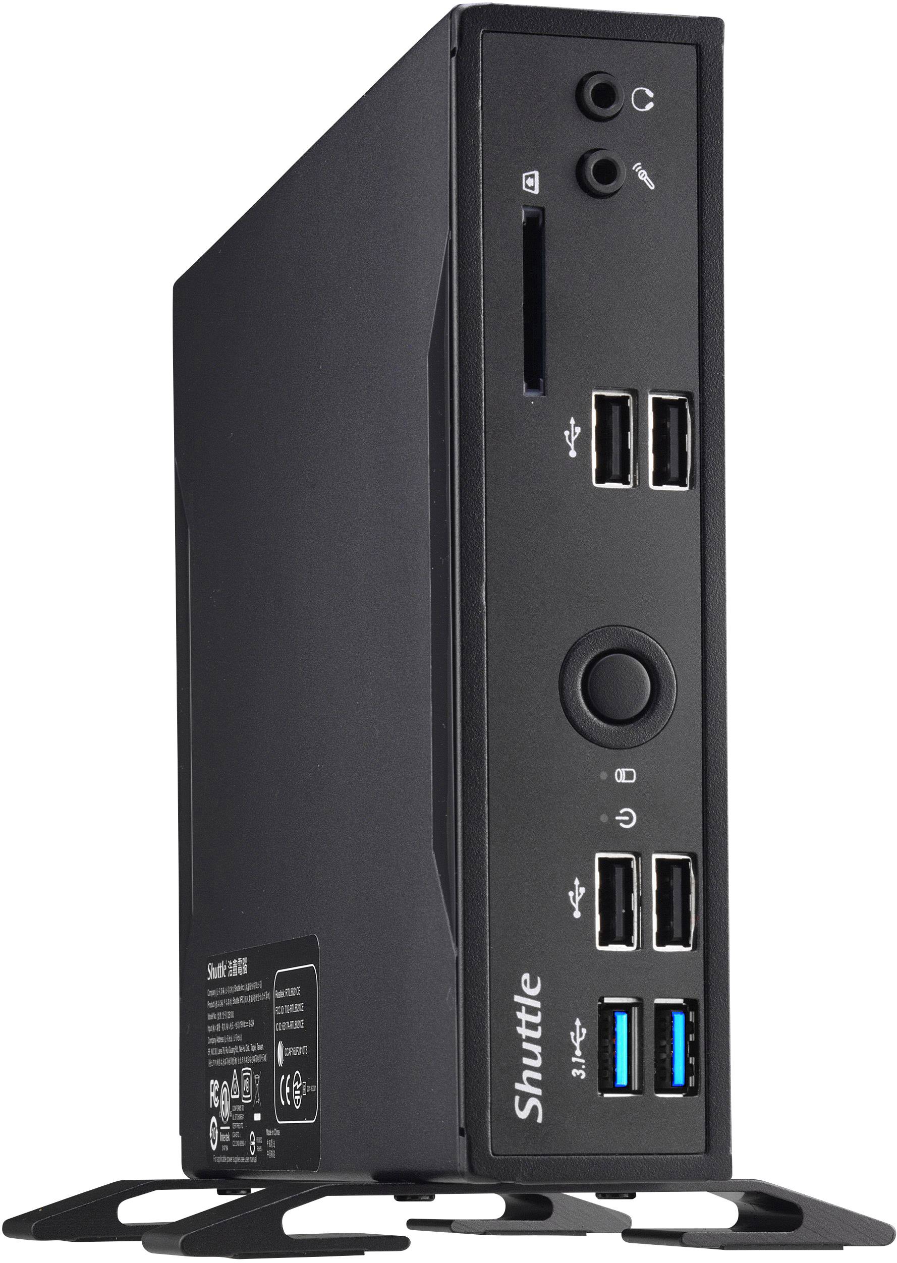 Shuttle Mini PC DS10U KIT () Intel® Celeron® 4205U 8 GB RAM 120 GB SSD DS10U-8-120-1