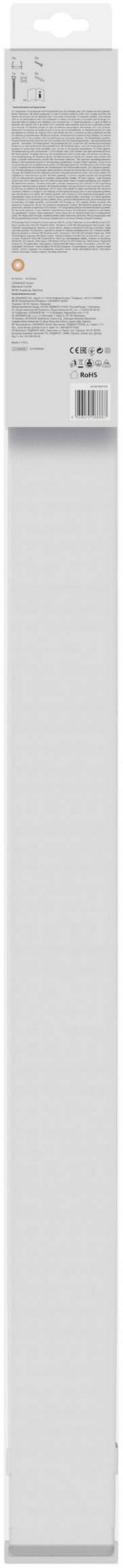 'L-Line' 5mm aluminium crochet hook, 34.5 cm long, for crocheting and creative projects. Packaging reverse shows details.