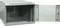 A wall-mounted metal distribution enclosure with a hinged door, suitable for housing network or telecommunications equipment.