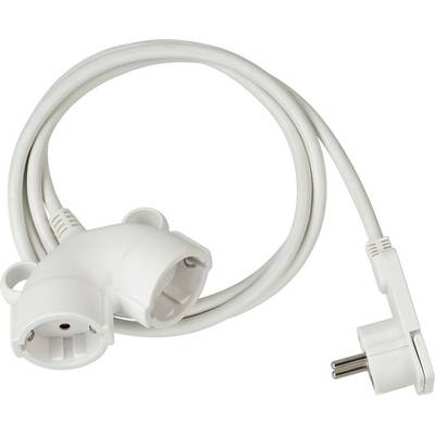Image of Brennenstuhl 1161820223 Current Cable extension White 3.00 m H05VV-F 3G 1,5 mm²